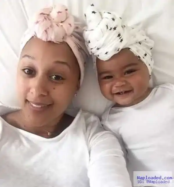 Tamera Mowry and her daughter Ariah rock matching head wrap in beautiful new photo